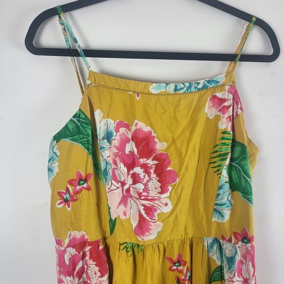 Old Navy Dress XL Womens Floral Multicolor Sleeveless Pullover Mini Light Weight - Picture 2 of 11
